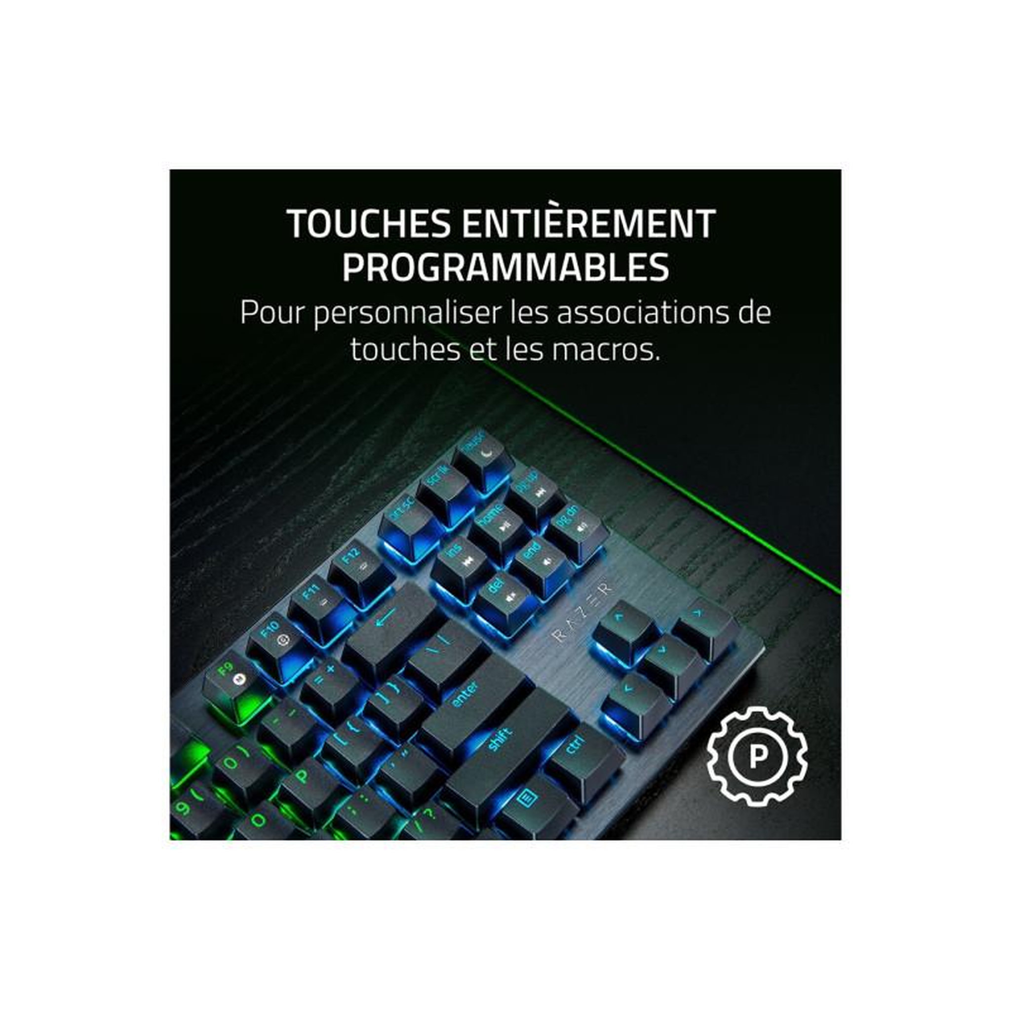 Voir la diapositive 5 : Razer Clavier Razer Huntsman V3 X TKL