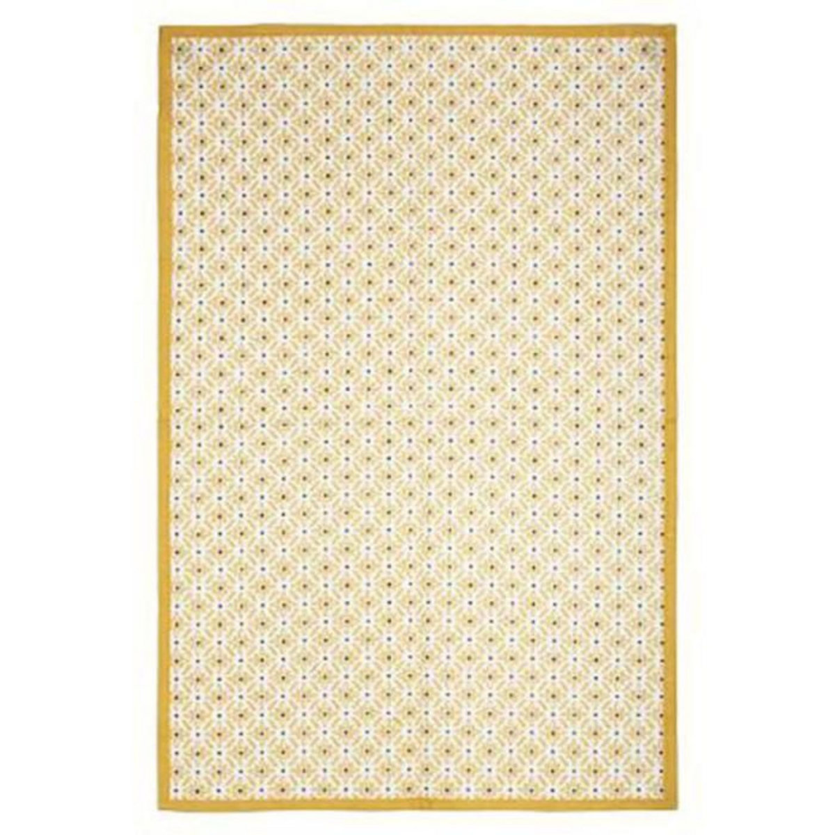 ATMOSPHERA Lot de 3 Torchons  Imprimé  45x70cm Ocre