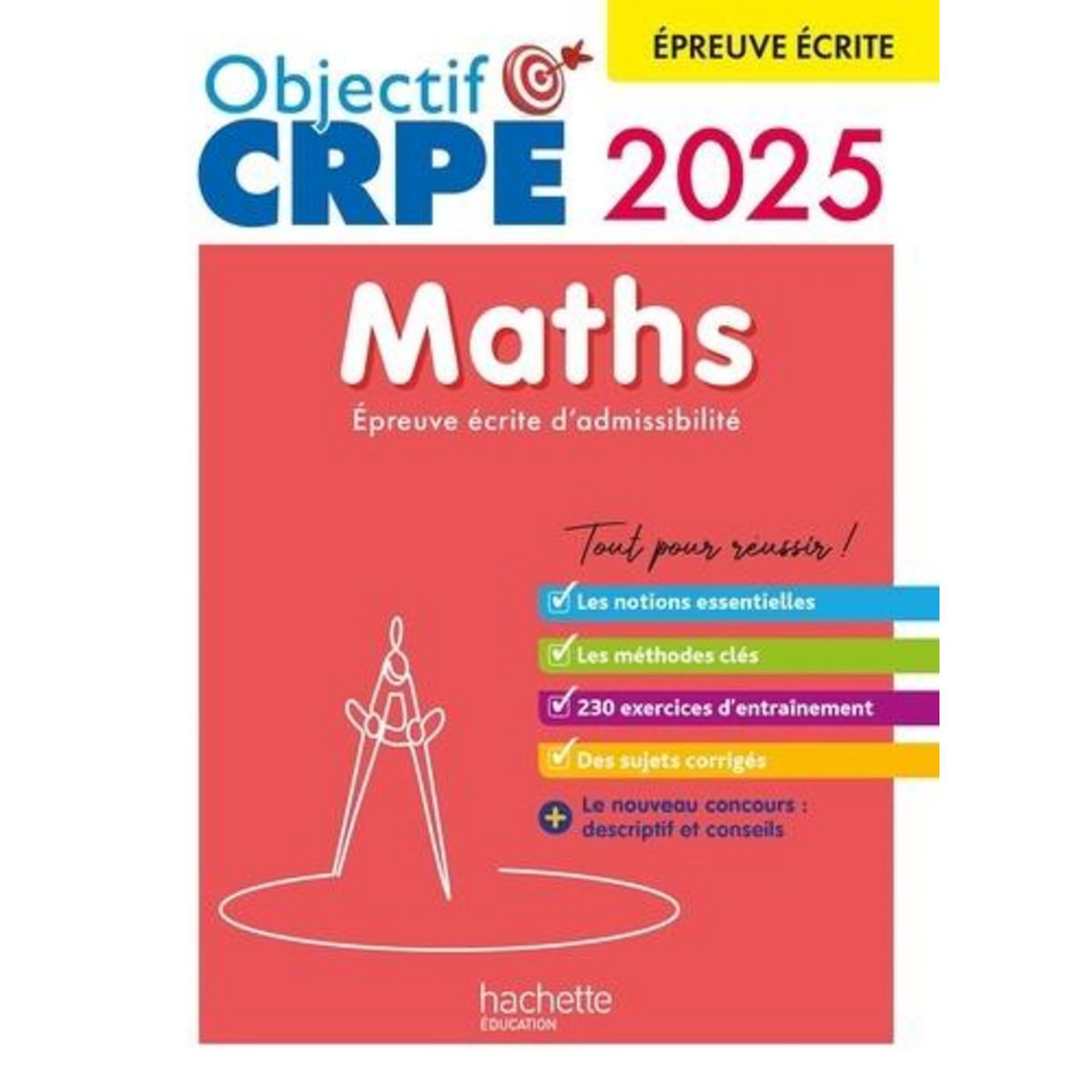 MATHS. EPREUVE ECRITE D'ADMISSIBILITE, EDITION 2024-2025, Kermorvant Erik