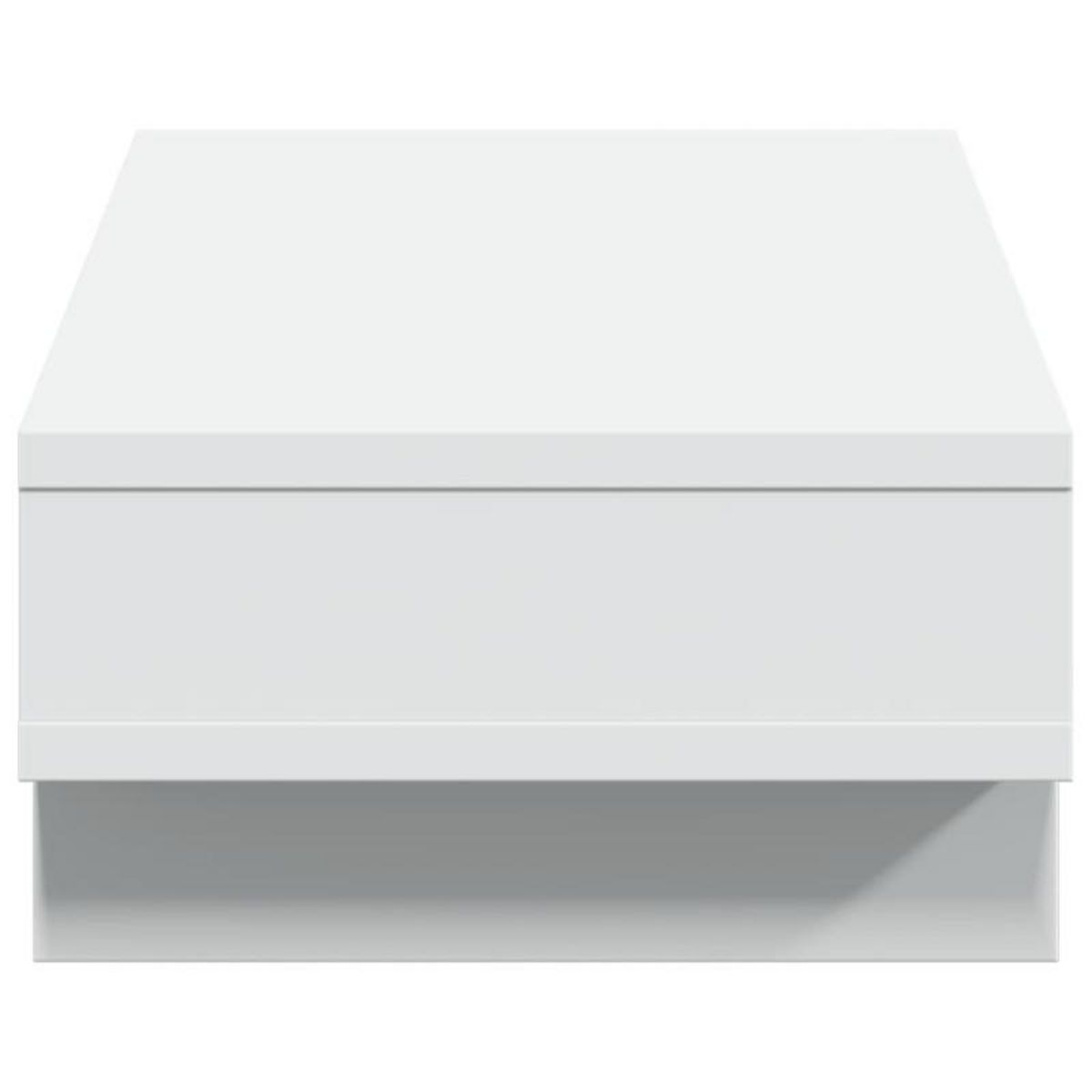 VIDAXL Support de moniteur blanc 50x27x15 cm bois d ingénierie