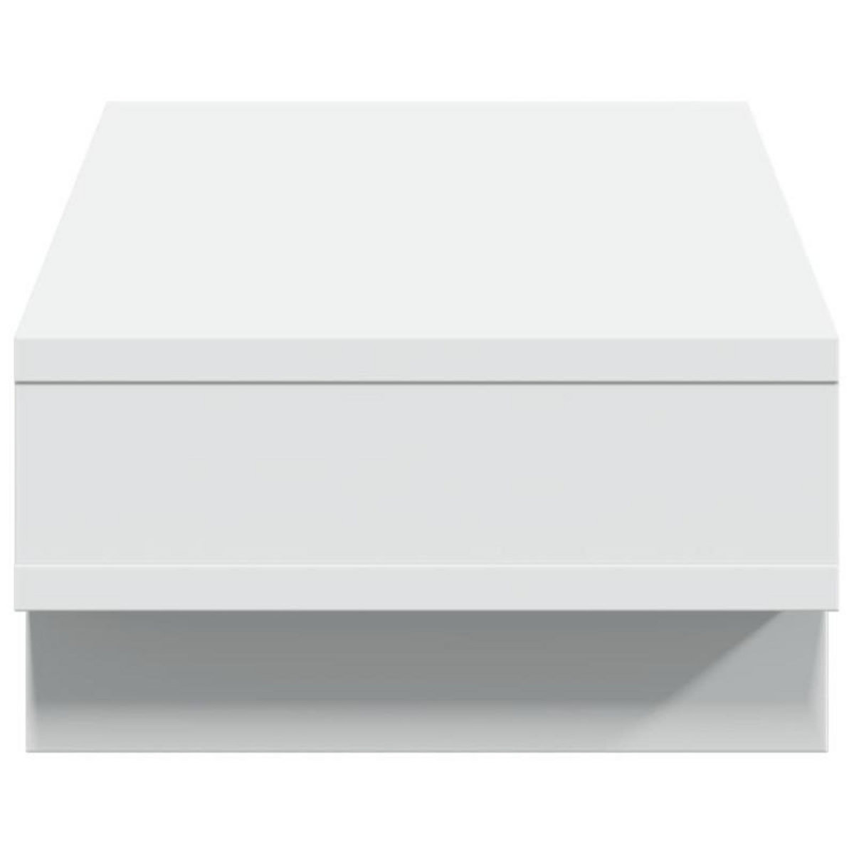 VIDAXL Support de moniteur blanc 50x27x15 cm bois d ingénierie