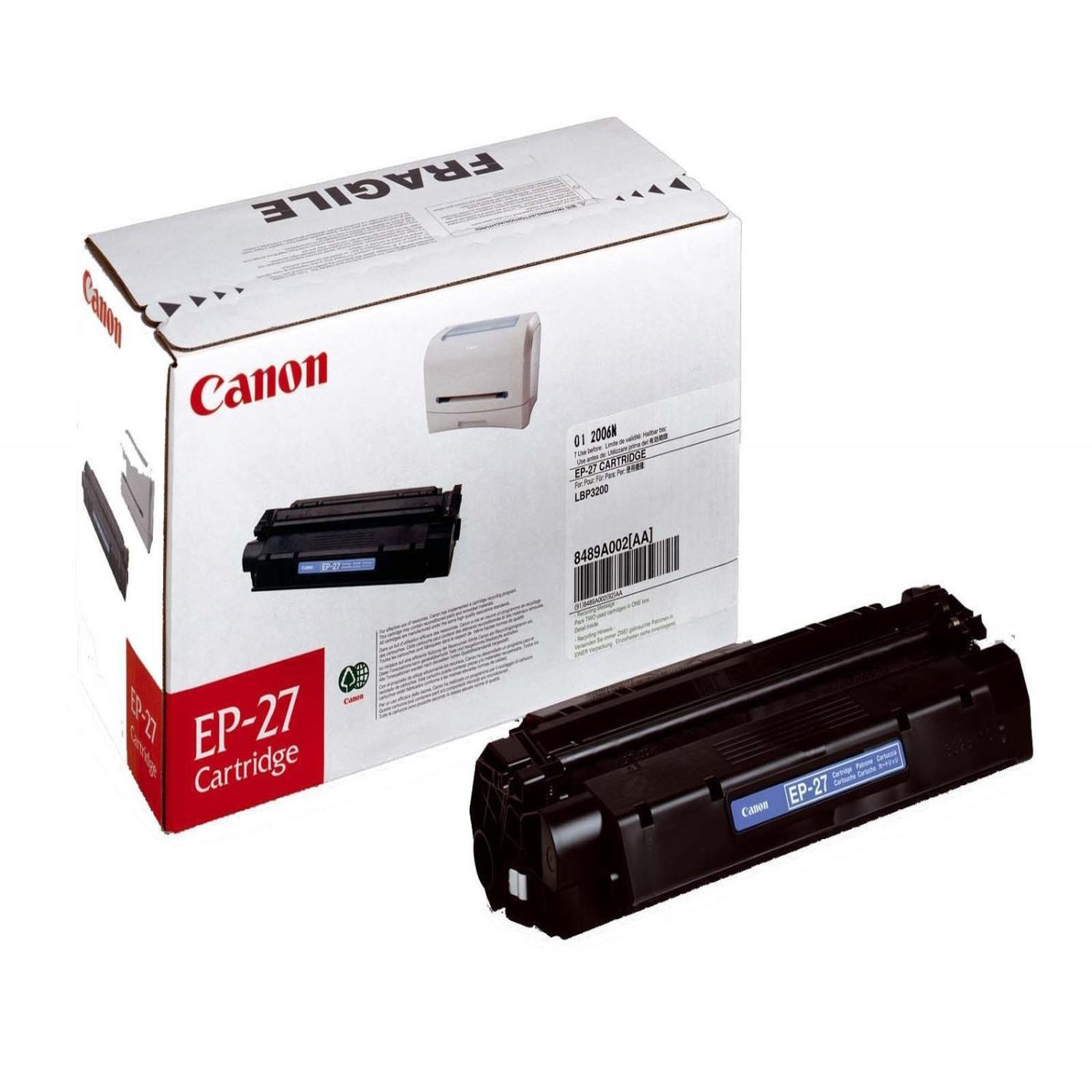 Voir la diapositive 2 : Canon Canon EP-27 Cartouche de toner 1 pièce(s) Original Noir