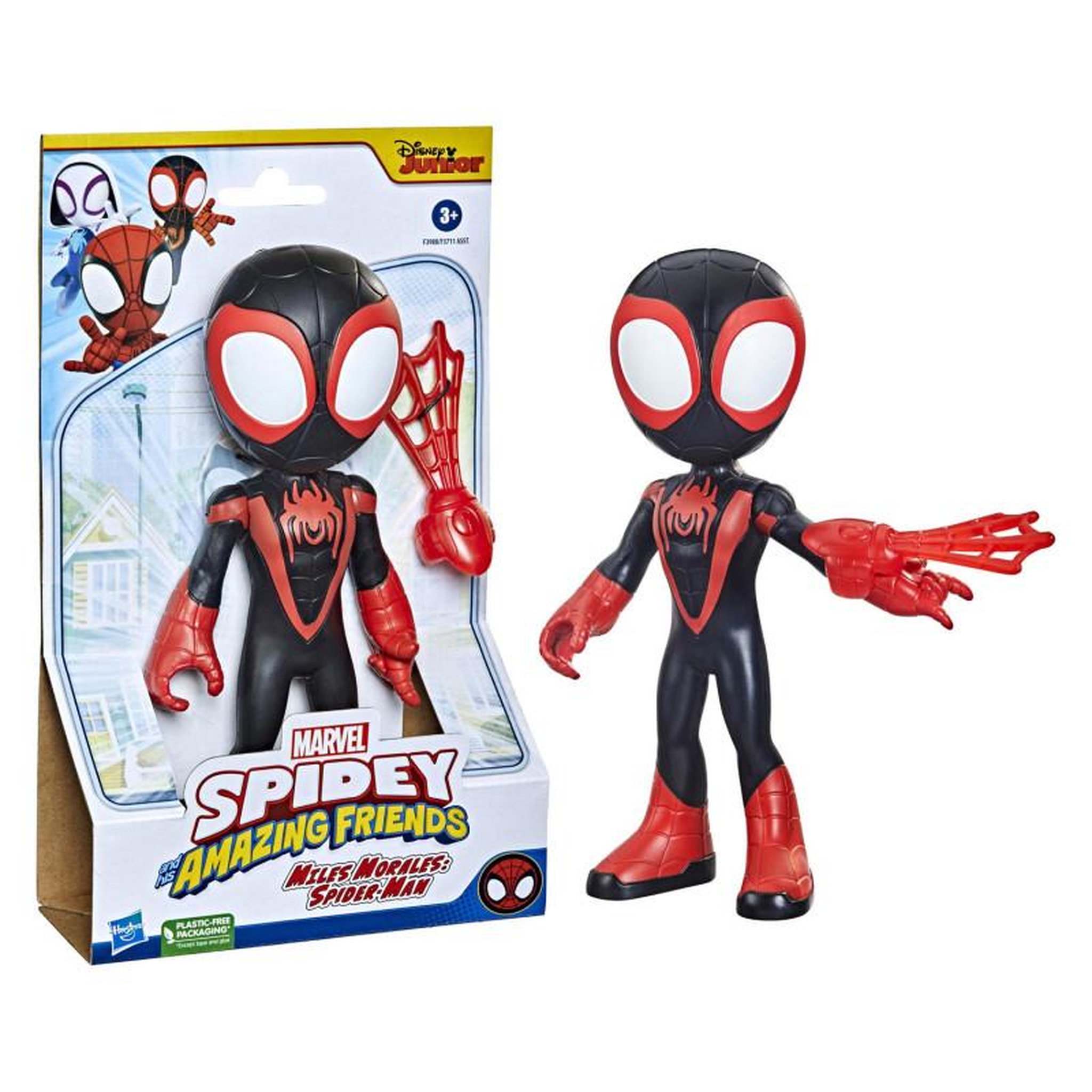 Voir la diapositive 3 : HASBRO Hasbro - Marvel Spidey and His Amazing Friends Miles Morales Spider-M F37115L63B