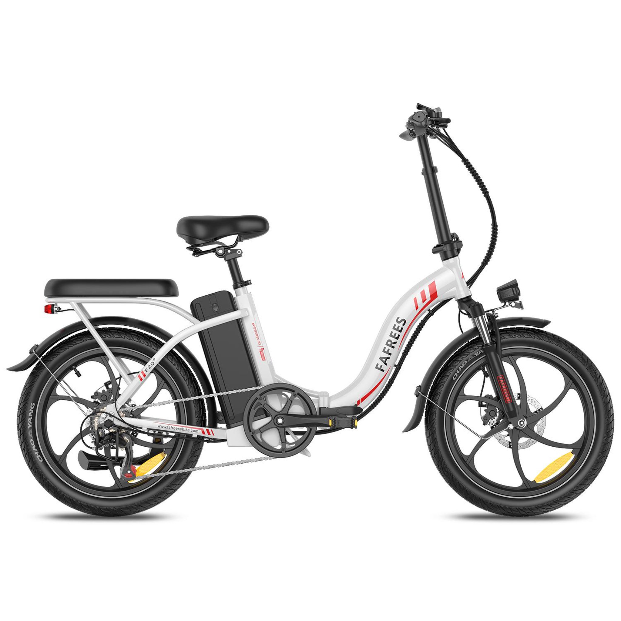 Voir la diapositive 2 : FAFREES Vélo électrique pliable urbain fafrees f20+