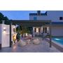 Voir la diapositive 5 : Pergola Bioclimatique autoportée 4x6 m - Aluminium - Anthracite - VS OmBREA®