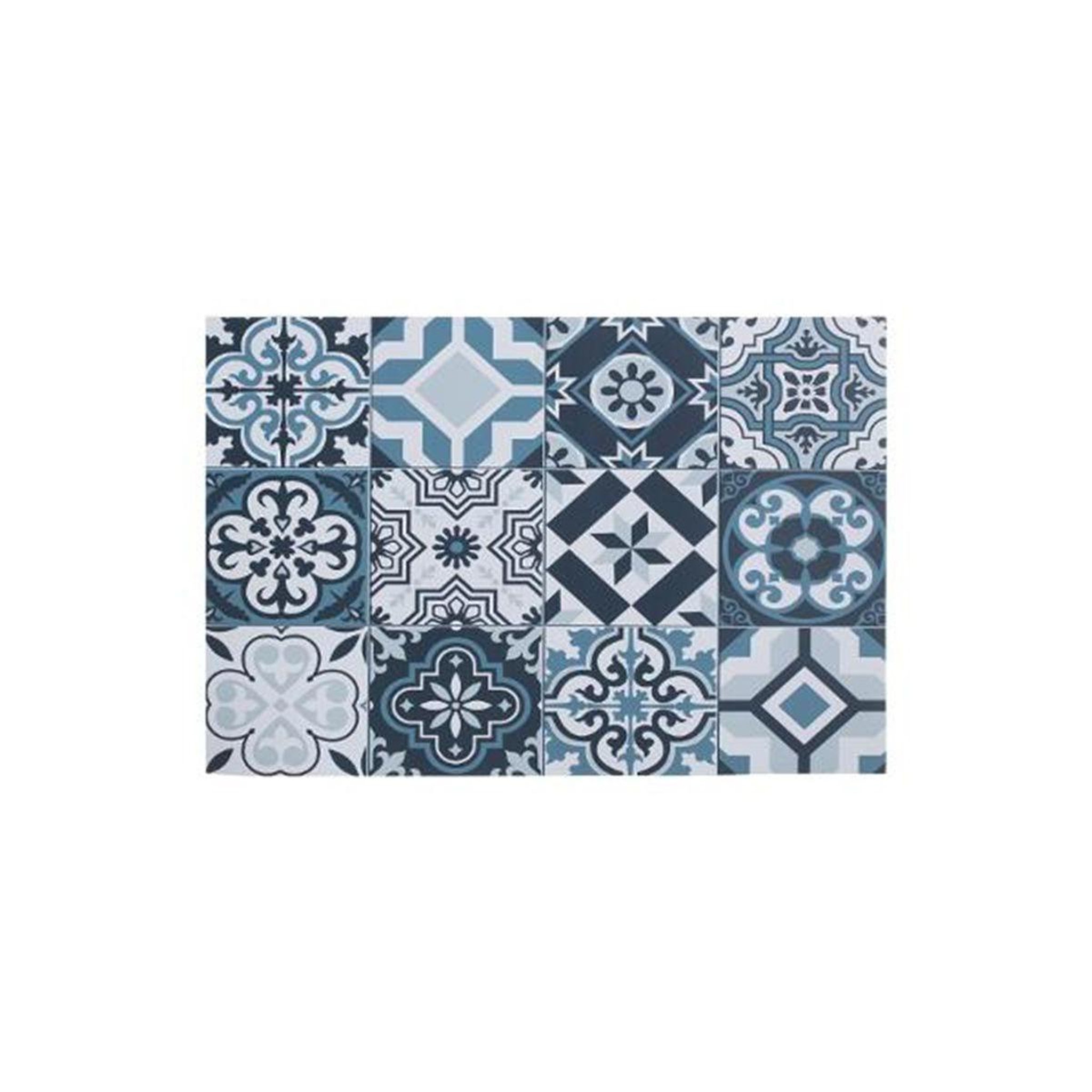 SECRET DE GOURMET Set de table design  mosco  30x45cm bleu