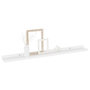 Voir la diapositive 3 : VIDAXL Etageres murales 4 pcs Blanc 80x9x3 cm