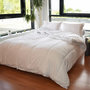 Voir la diapositive 2 : Bleu Calin Couette toutes saisons microfibre 220 x 240 cm pour lit 2 places 140 x 190 cm à 160 x 200 cm - Blanc - 220 x 240 cm pour lit 2 places