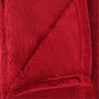 Voir la diapositive 2 : ATMOSPHERA Plaid Polaire  Microfibre  125x150cm Rouge