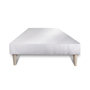 Voir la diapositive 4 : SEPTNUITS Matelas + sommier Memo Bio Mousse à mémoire de forme 5 zones de confort Maxi épaisseur Déhoussable