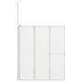 Voir la diapositive 4 : VIDAXL Pare baignoire en L 70x120x137 cm 4 panneaux pliables