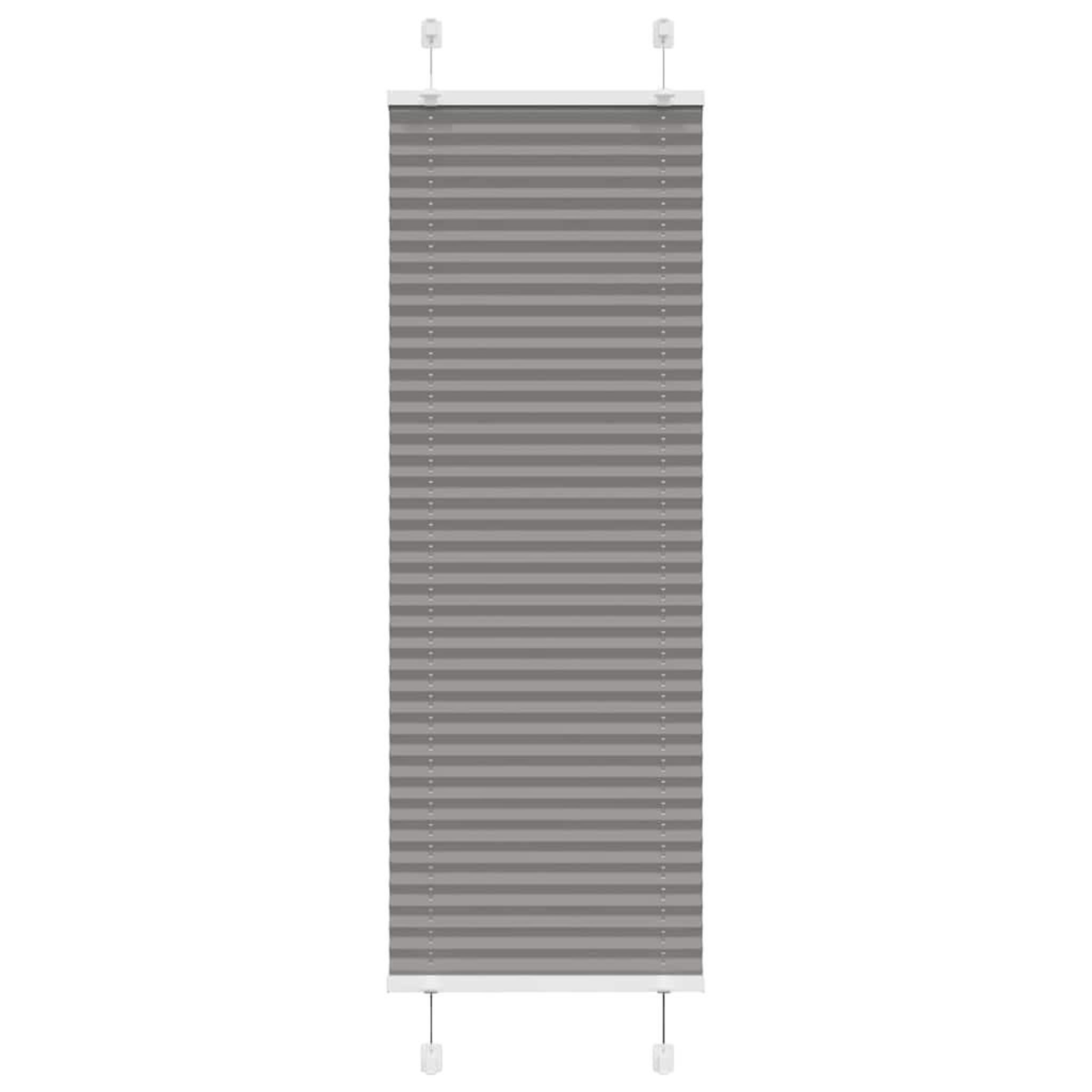 Voir la diapositive 2 : VIDAXL Store plisse anthracite 40x150 cm largeur du tissu 39,4 cm