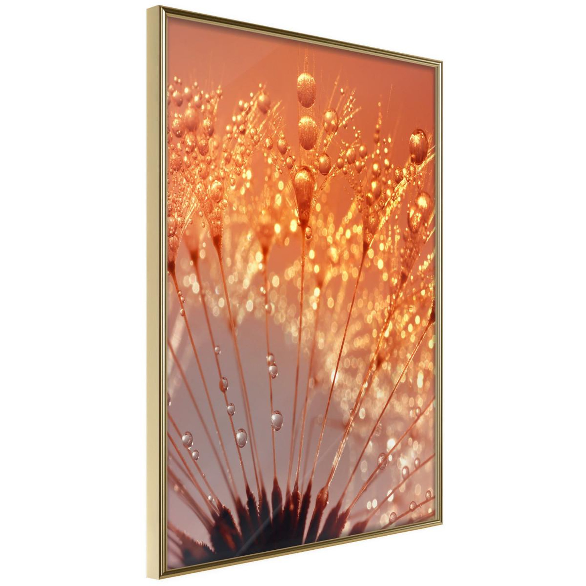 Paris Prix Affiche Murale Encadrée  Orange Breath of the Summer