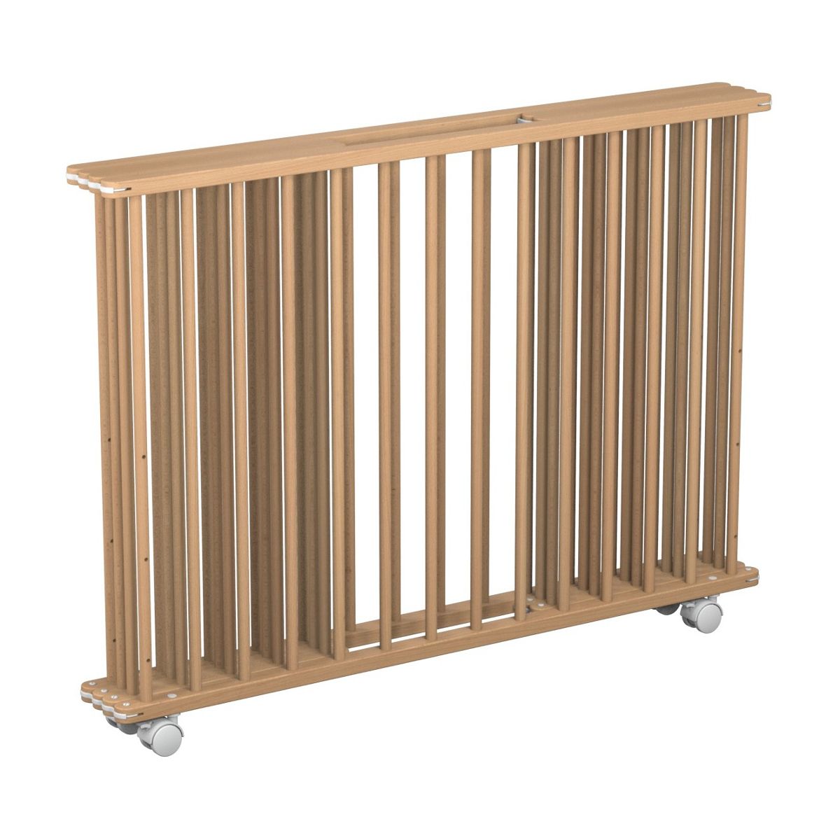 AT4 Parc en bois pliant Webaby naturel