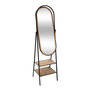 Voir la diapositive 2 : ATMOSPHERA Miroir sur Pied  Maël  160cm Noir