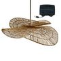 Voir la diapositive 1 : Lumisky Suspension solaire bohème SOLARA Beige Jute D80cm