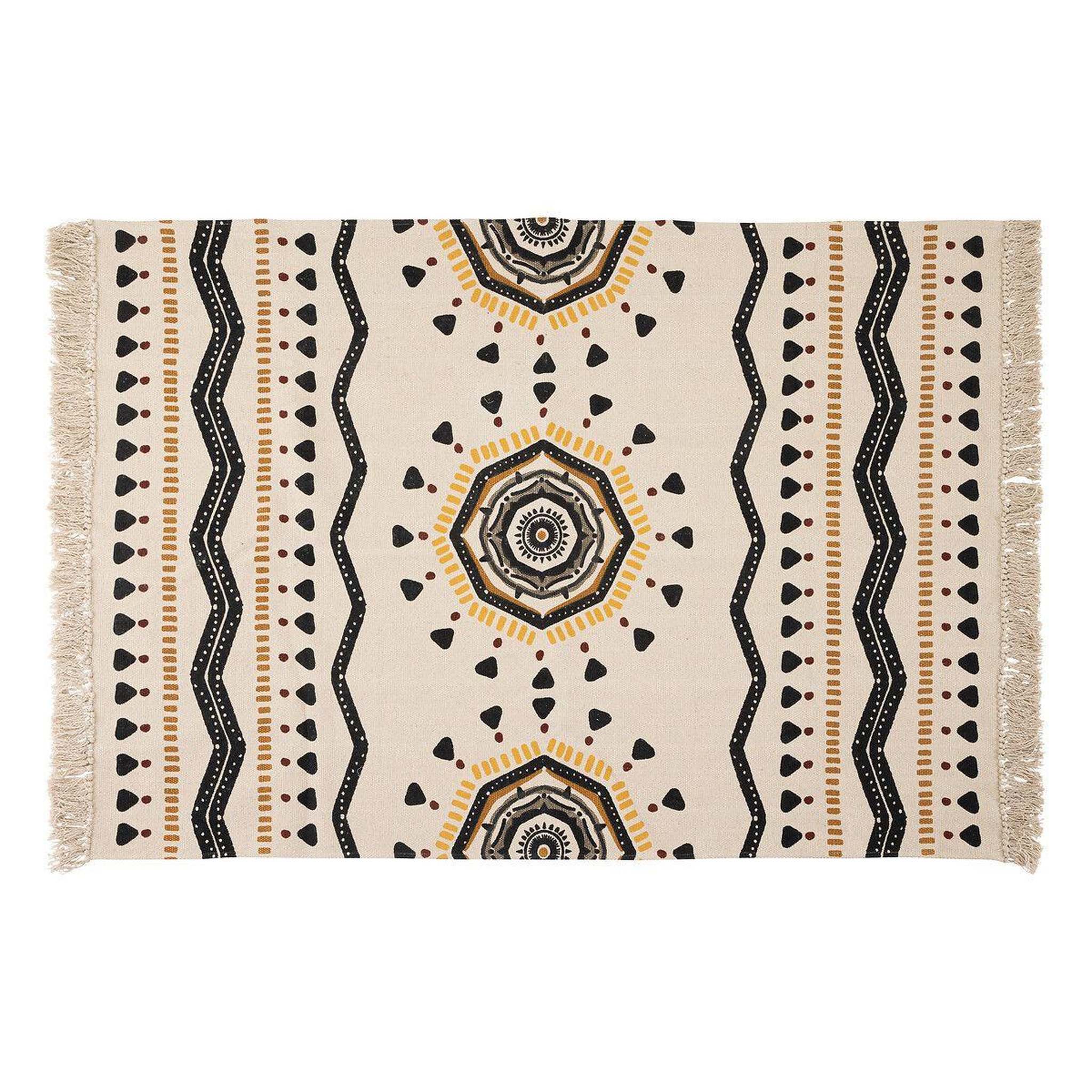 Voir la diapositive 1 : ATMOSPHERA Tapis Déco  Tribal  120x170cm Multicolore