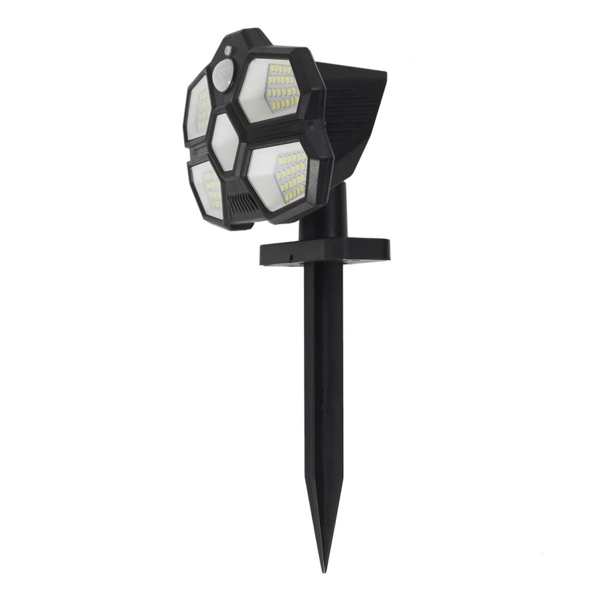 Voir la diapositive 2 : Je cherche une idee Projecteur Extérieur Solaire  Mouvement  13cm Noir