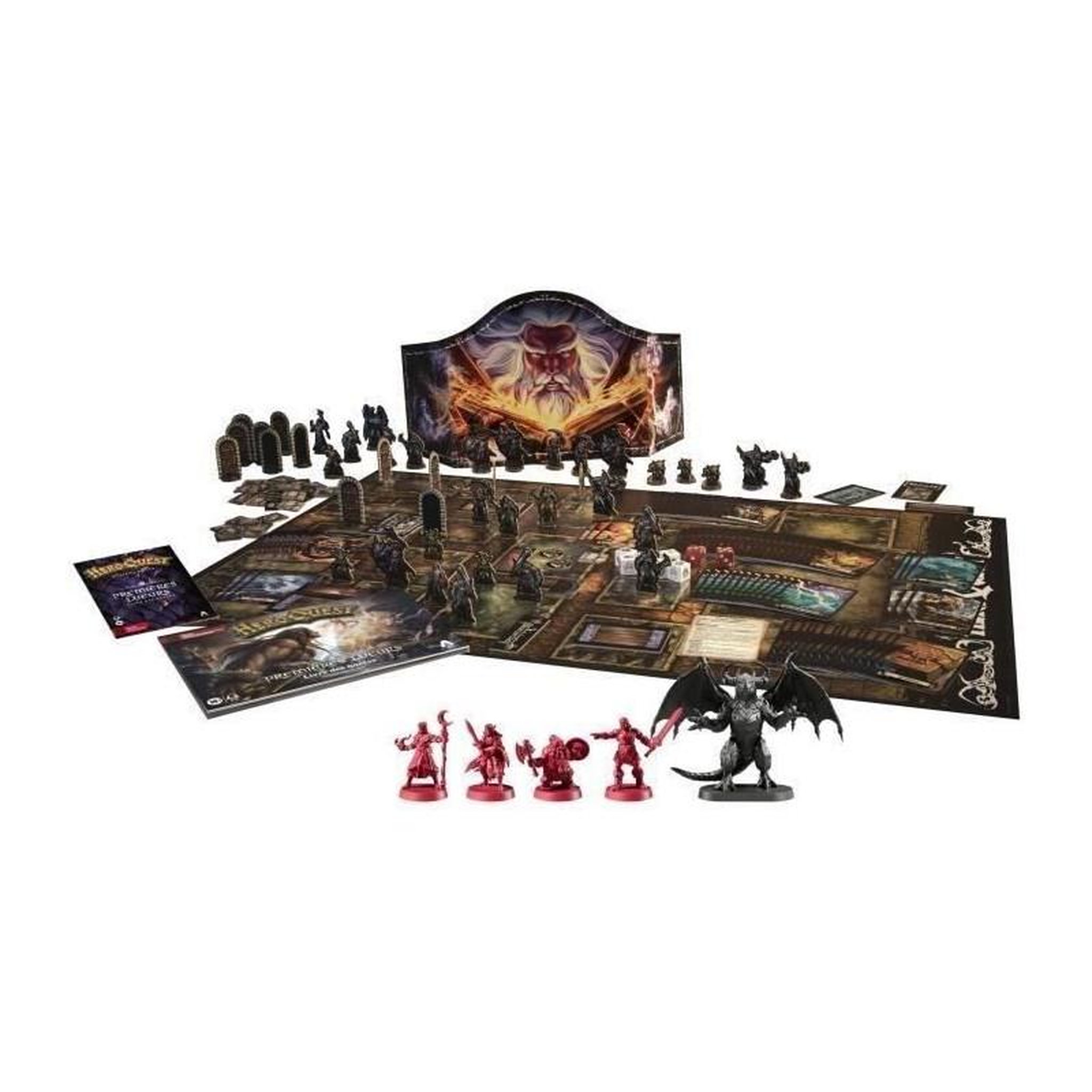 Voir la diapositive 2 : HASBRO Heroquest Systeme de Jeu First Light, Premieres Lueurs, Jeu d'aventures fantastiques styles donjon, Jeu de société, Des 14 ans