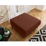 Voir la diapositive 4 : BEST MOBILIER Cristal - pouf modulable - 95 cm - en velours côtelé