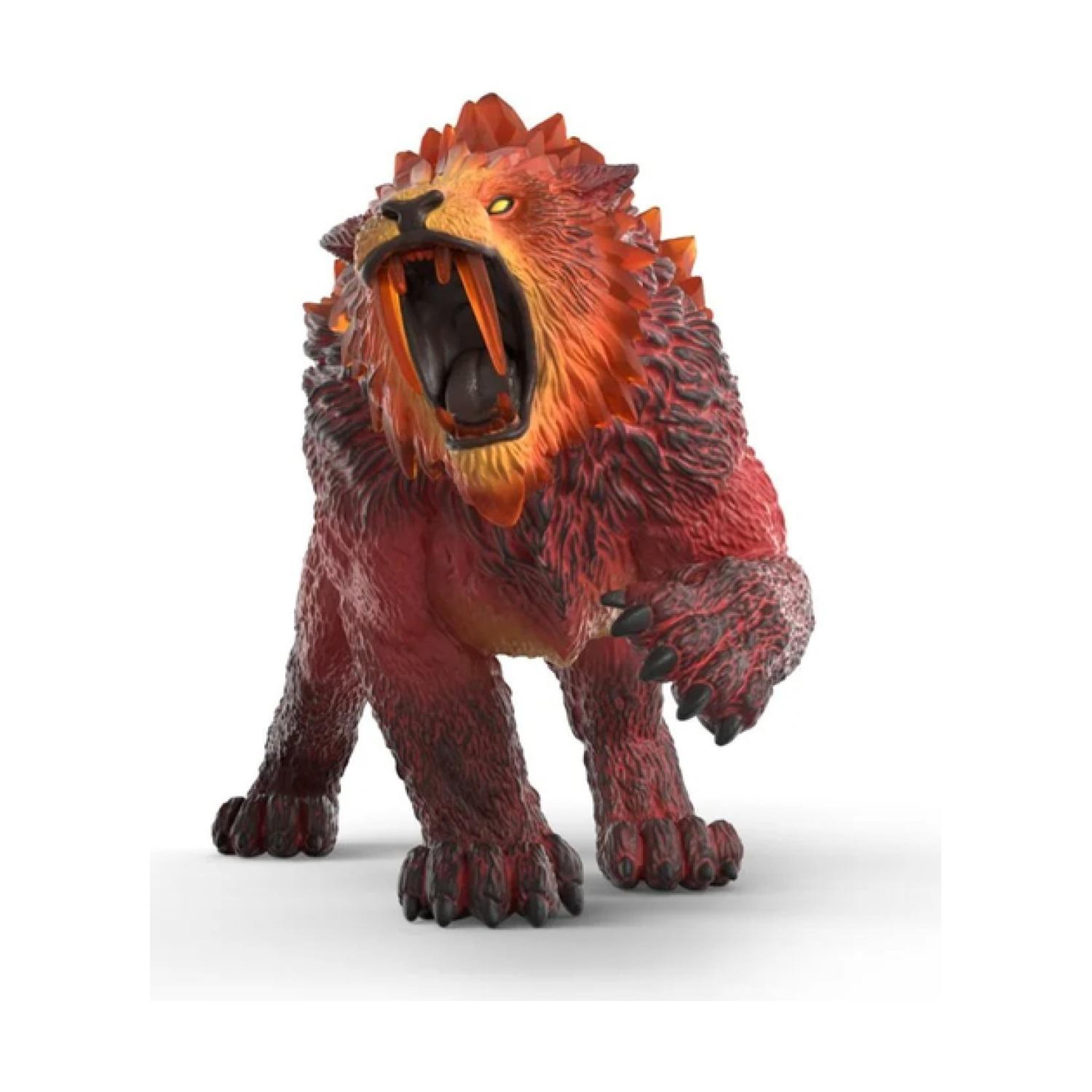 Voir la diapositive 2 : Schleich Eldrador Tigre à dents de sabre de lave
