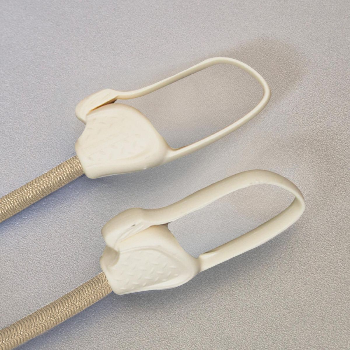 LINXOR Lot de 10 tendeurs sandows sécurisés et normés avec passant piton - Beige