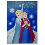  Tapis enfant La Reine des Neiges 133 x 95 cm Disney Lights