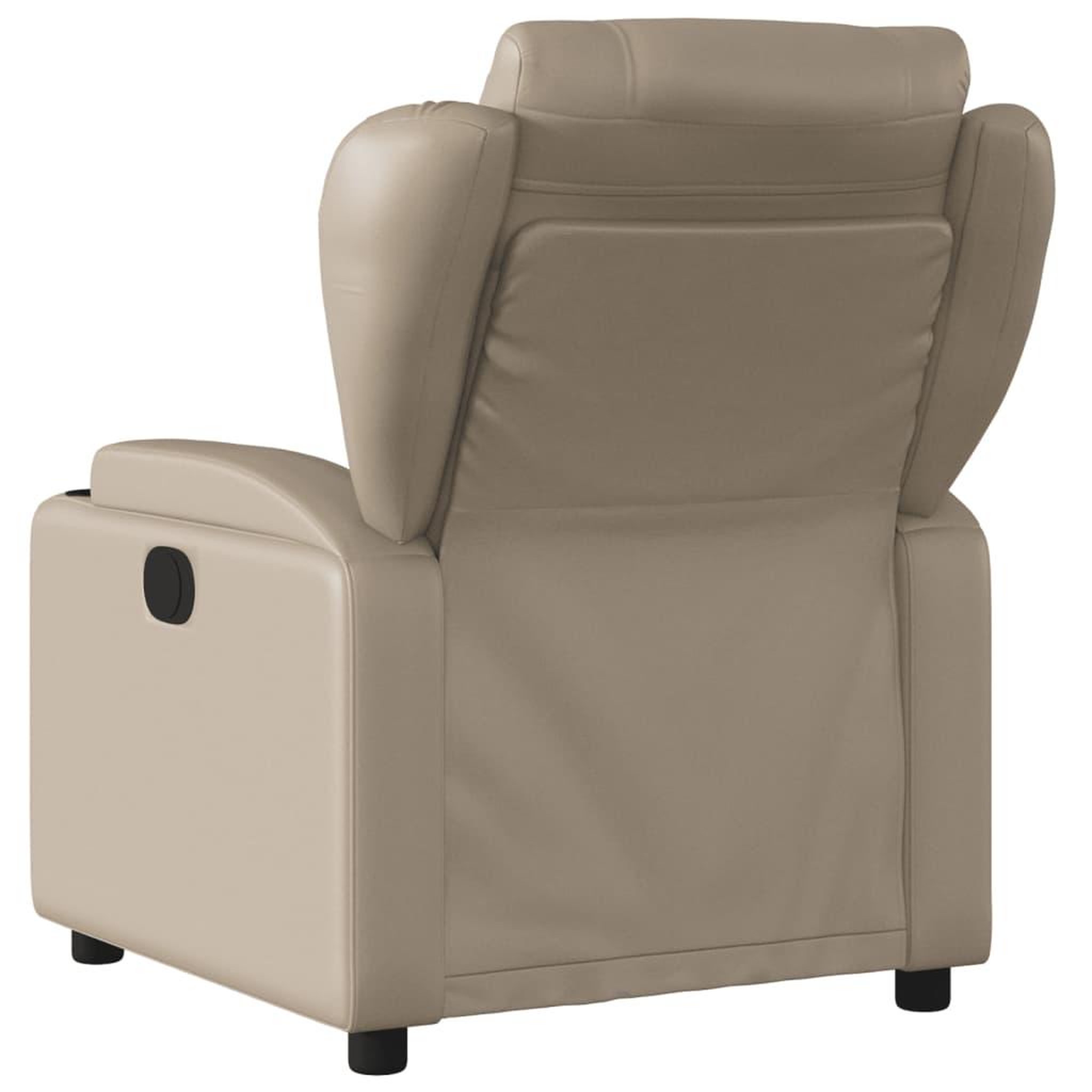 Voir la diapositive 5 : VIDAXL Fauteuil inclinable Cappuccino Similicuir