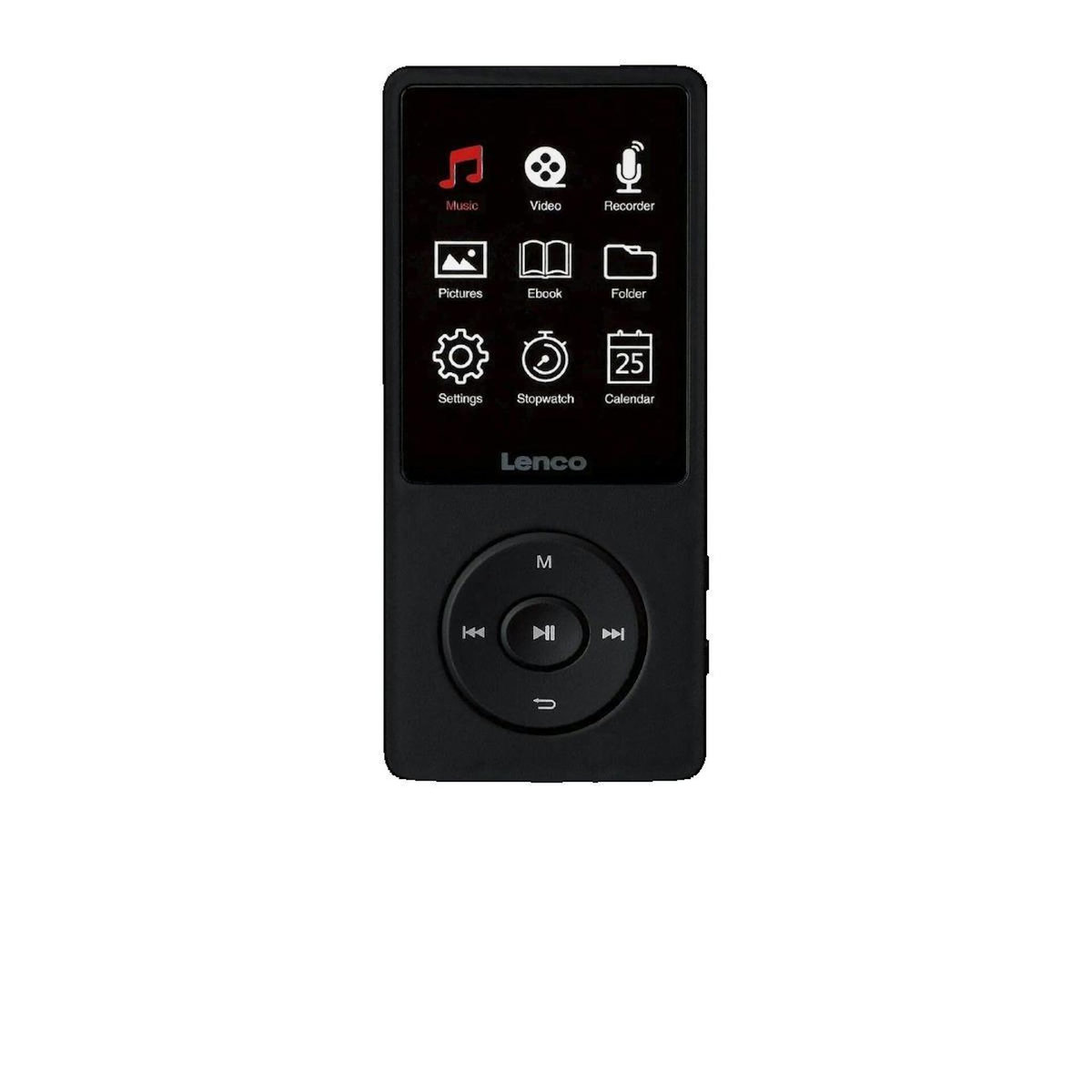 Lenco Lecteur MP3/MP4 Lenco Xemio-669BK, écran TFT LCD 2,4 pouces