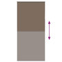 Voir la diapositive 5 : VIDAXL Store enrouleur occultant cafe 105x230cm largeur du tissu