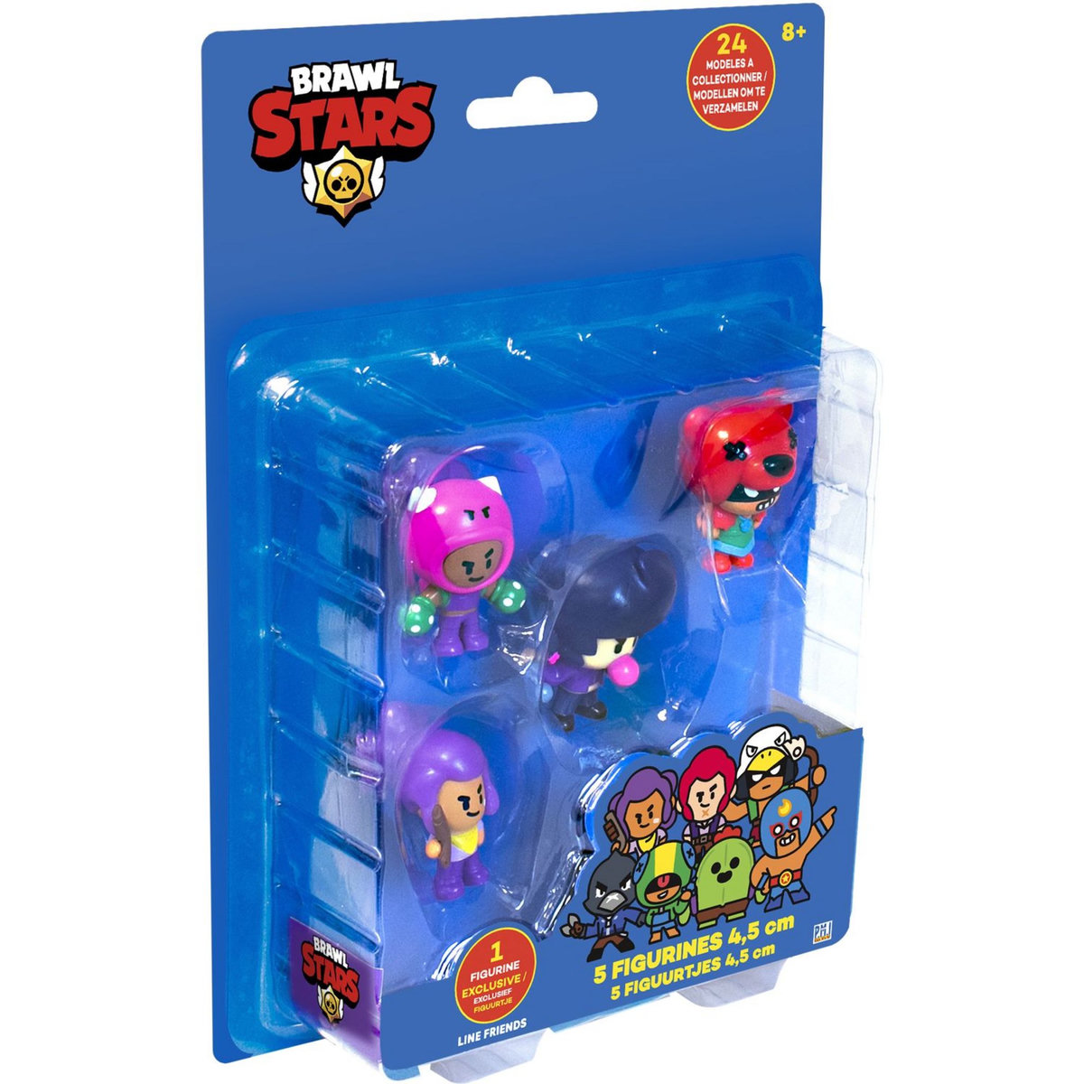 LANSAY Brawl Stars 5 Figurines 4,5cm #1