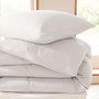 Voir la diapositive 3 : COTON PUR Parure de draps 4 pièces  Noah  Gaze de Coton pour lit 2 Places 160 cm
