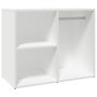 Voir la diapositive 2 : VIDAXL Armoire de dressing Blanc 80x40x65 cm Bois d'ingenierie