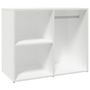 Voir la diapositive 2 : VIDAXL Armoire de dressing Blanc 80x40x65 cm Bois d'ingenierie