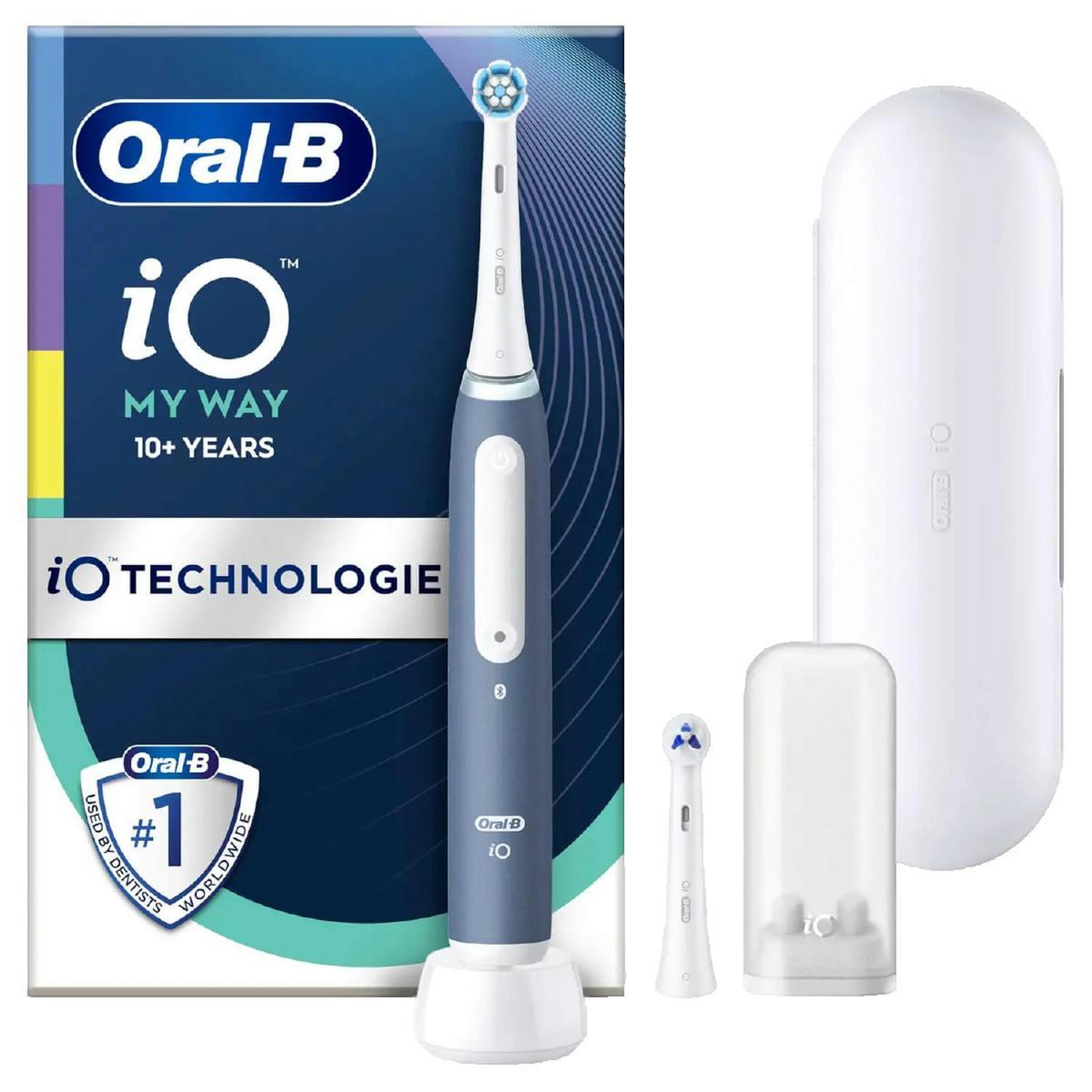 Voir la diapositive 2 : Oral-B Brosse à dents électrique Oral-B iO My Way bleu