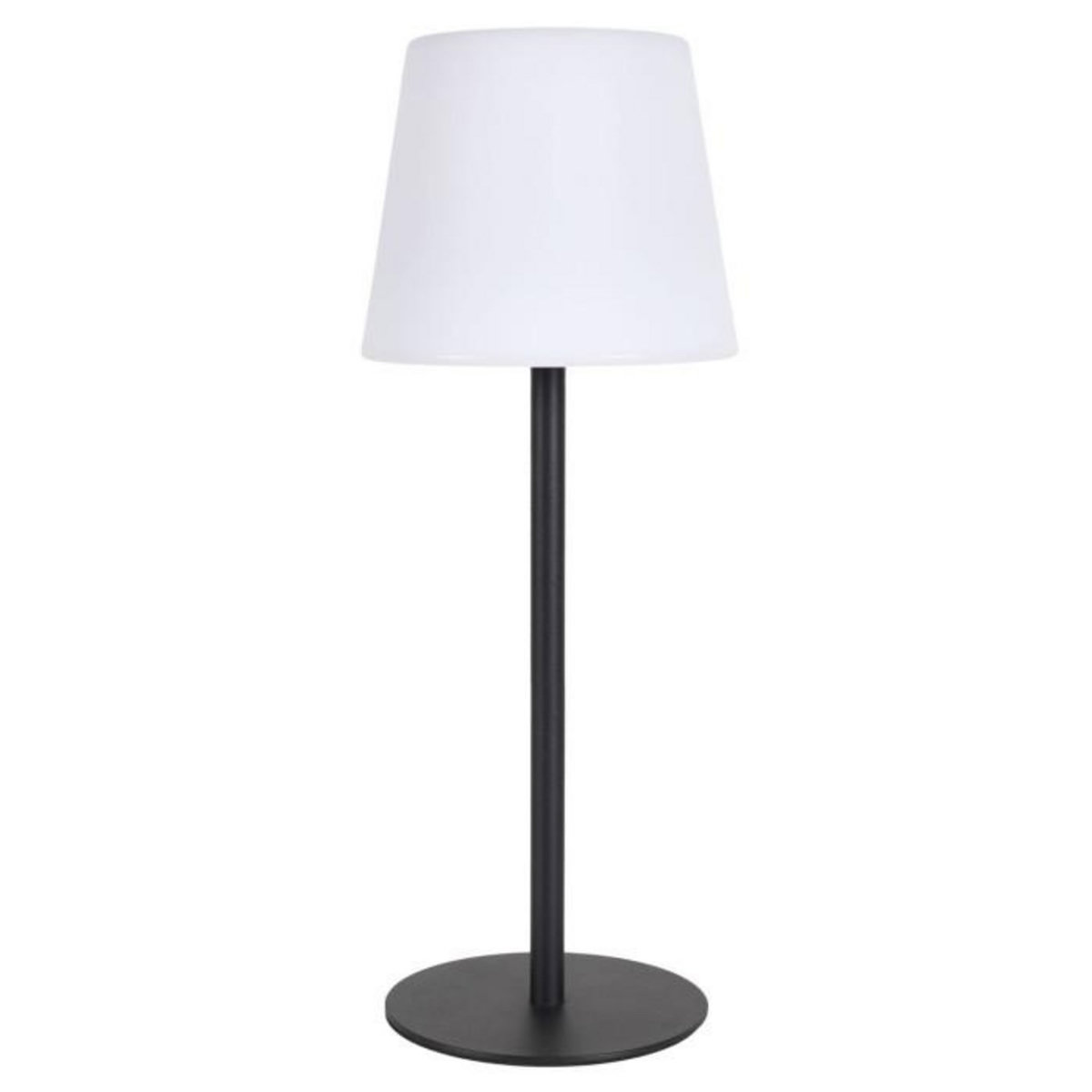 Paris Prix Lampe à Poser Extérieur  Rechargeable  40cm Noir