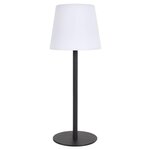 Paris Prix Lampe à Poser Extérieur  Rechargeable  40cm Noir