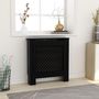 Voir la diapositive 1 : VIDAXL Cache-radiateur MDF Noir 78 cm