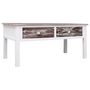 Voir la diapositive 2 : VIDAXL Table basse Marron 100x50x45 cm Bois
