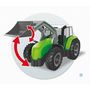 Voir la diapositive 5 : PLAYMOBIL 6130 - Country - Tracteur avec pelle et remorque