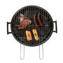 Voir la diapositive 4 : LIVOO Barbecue à charbon 41cm rouge/noir - doc172r