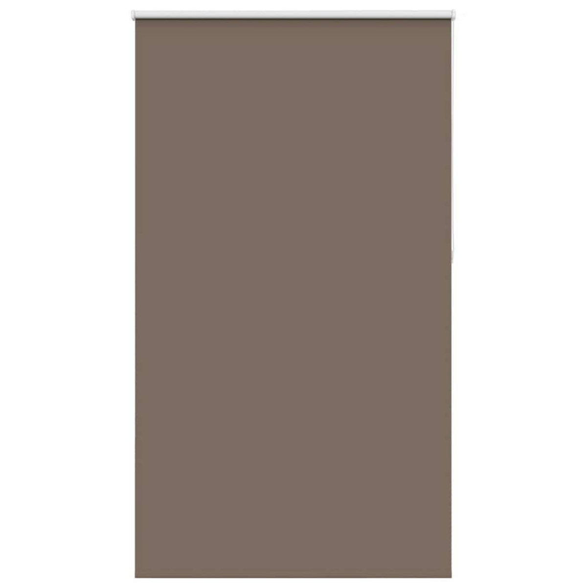 VIDAXL Store enrouleur occultant cafe 125x230cm largeur du tissu