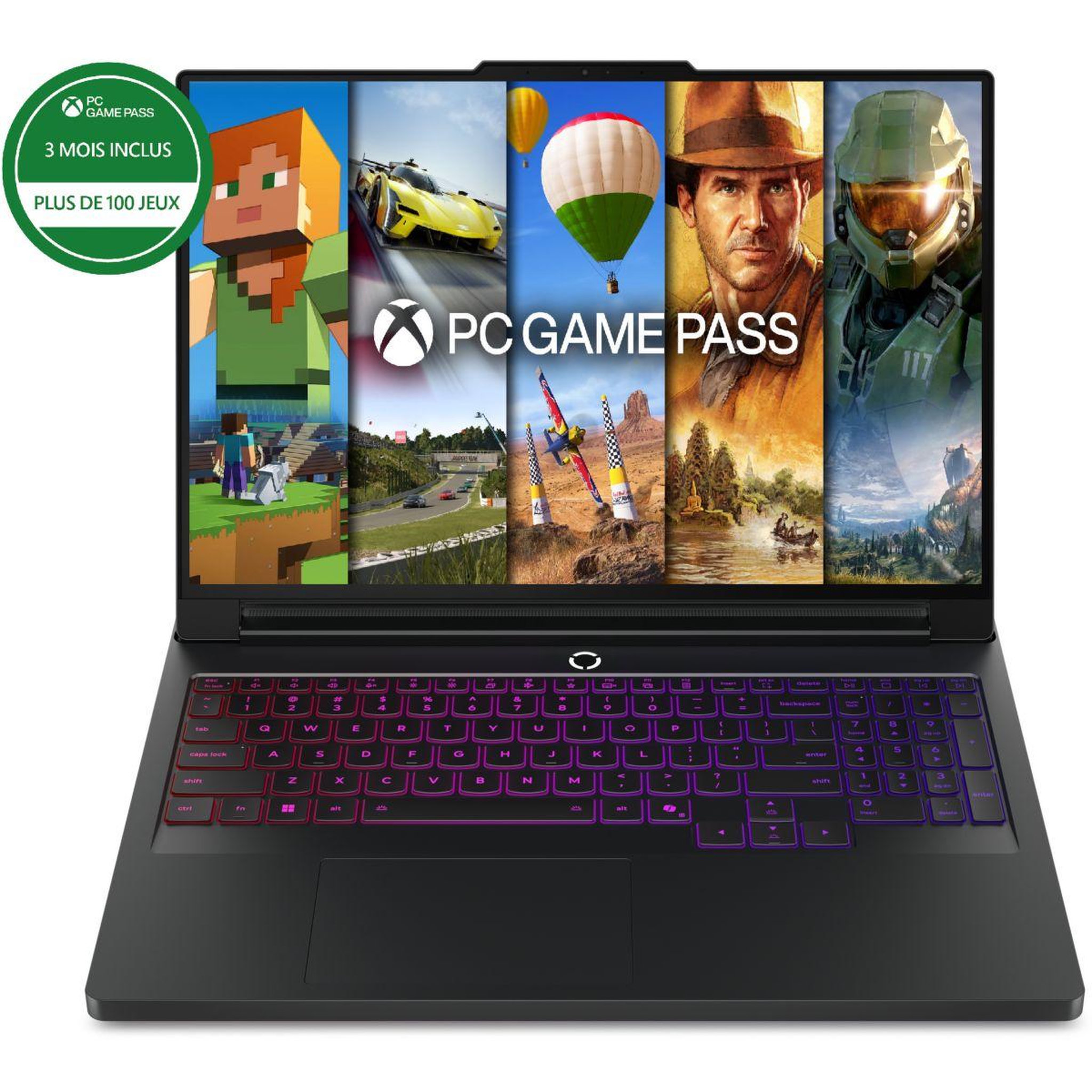 Voir la diapositive 1 : Lenovo PC Gamer Legion Pro 7 16  240Hz Intel Core Ultra 9 275HX Nvidia GeForce RTX 5090 32 Go RAM DDR5 SSD 2 To
