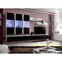 Voir la diapositive 4 : Paris Prix Meuble TV Mural Design  Fly II  320cm Noir & Blanc
