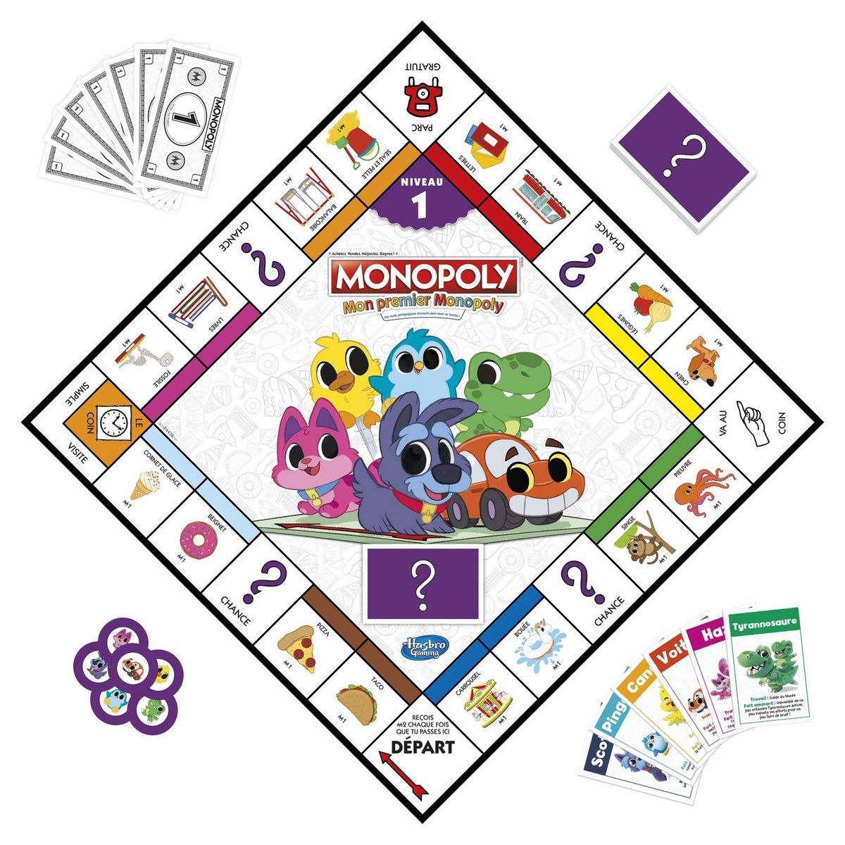 HASBRO Jeu Mon Premier Monopoly