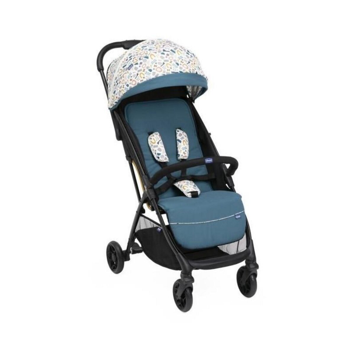 CHICCO CHICCO Poussette Glee Joyful Teal - 4 roues - Bleu