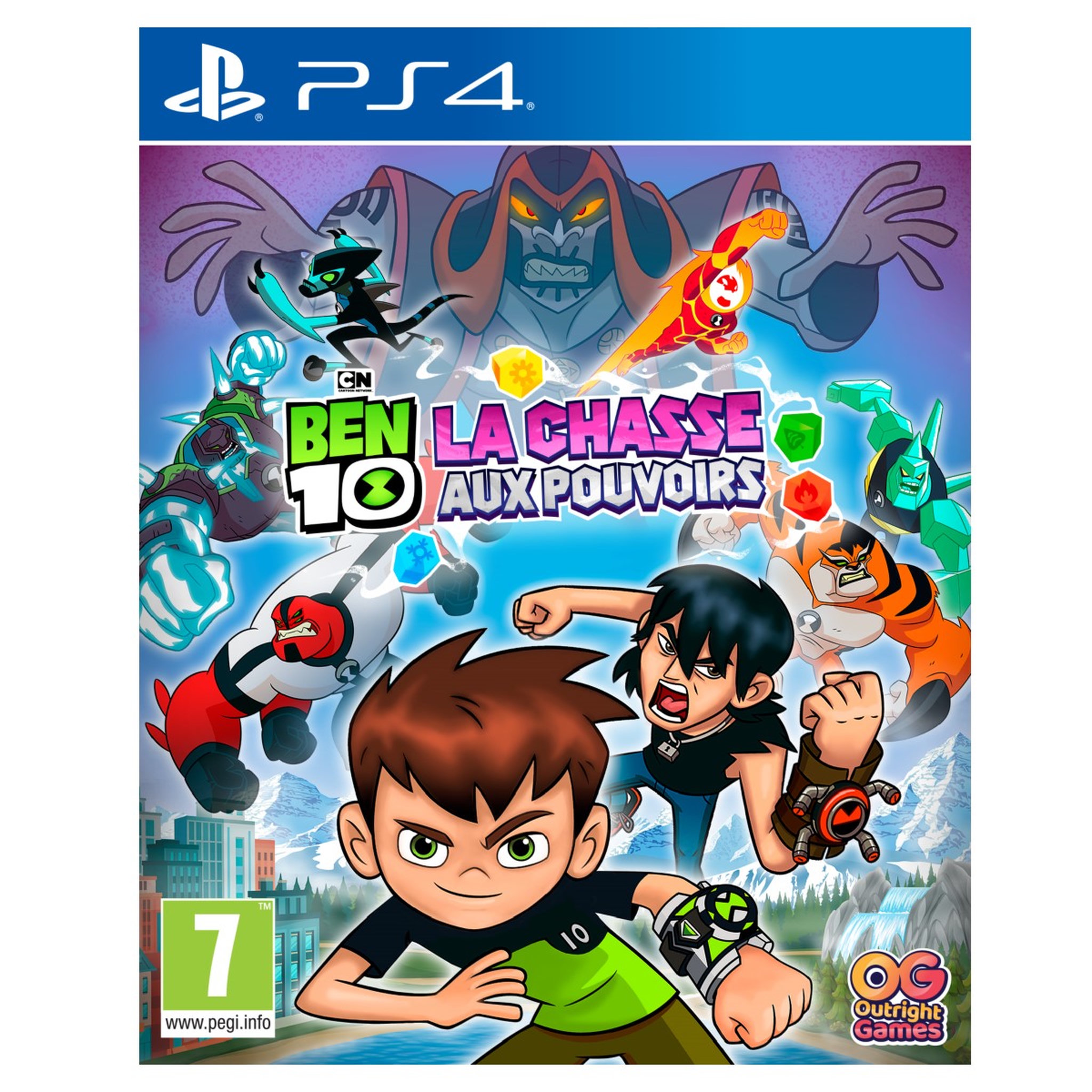 Voir la diapositive 1 : Ben 10 La chasse aux Pouvoirs PS4