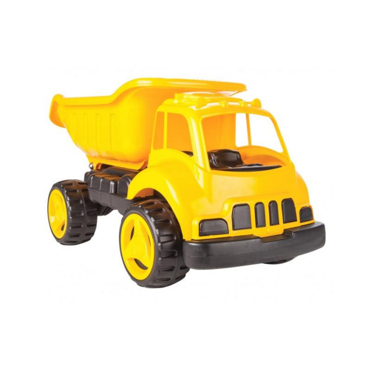 Jamara JAMARA Camion benne basculante géant en plastique jaune et noir