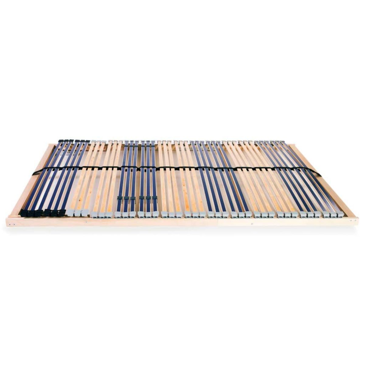VIDAXL Sommier a lattes sans matelas avec 42 lattes 7 zones 100x200 cm