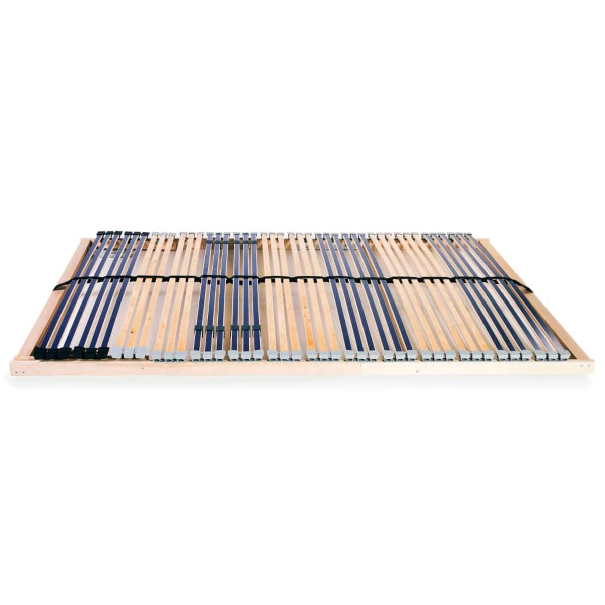 VIDAXL Sommier a lattes sans matelas avec 42 lattes 7 zones 100x200 cm